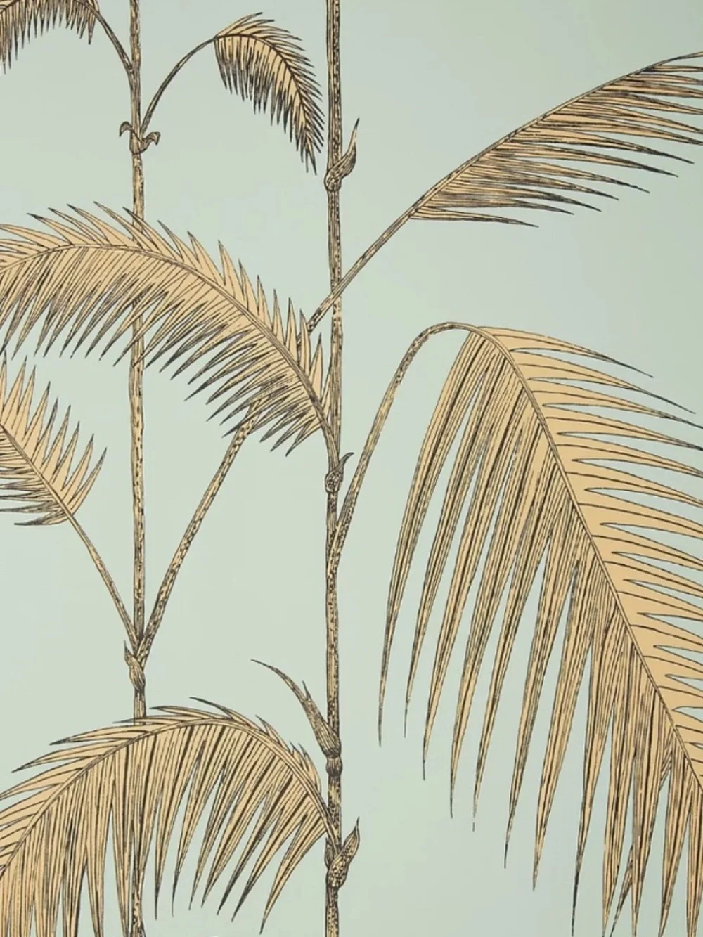 Anthropologie Palm Leaves Wallpaper